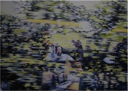 Ausserhalb ist Innerhalb 80/120 cm Öl auf Leinwand 2011 