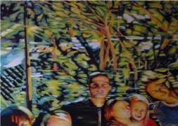 Grosses Haus 80/100 cm Öl auf Leinwand 2010